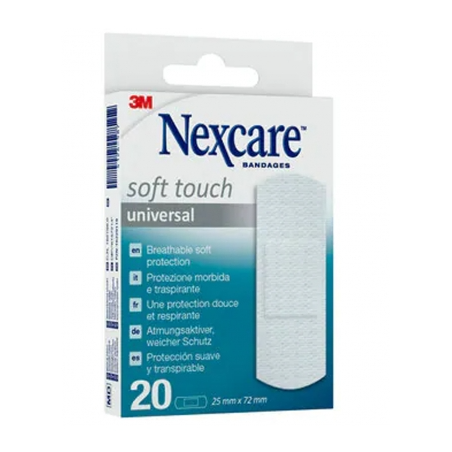 Cerotto Preparato Nexcare Soft N0520ns-1 25x72mm