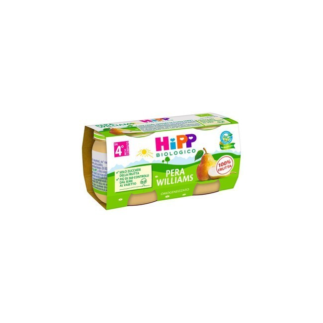 Hipp Bio Omogeneizzato Pera Williams 2 X 80 G