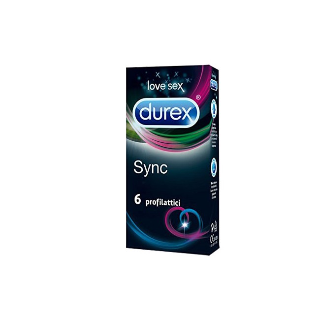 Profilattico Durex Sync 6 Pezzi