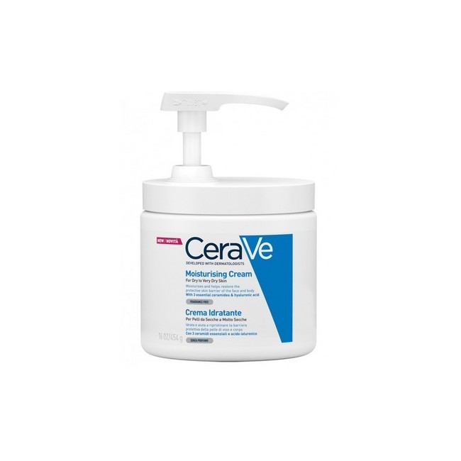 Cerave Crema Idratante Per Pelli Da Secche A Molto Secche 454 G Pump