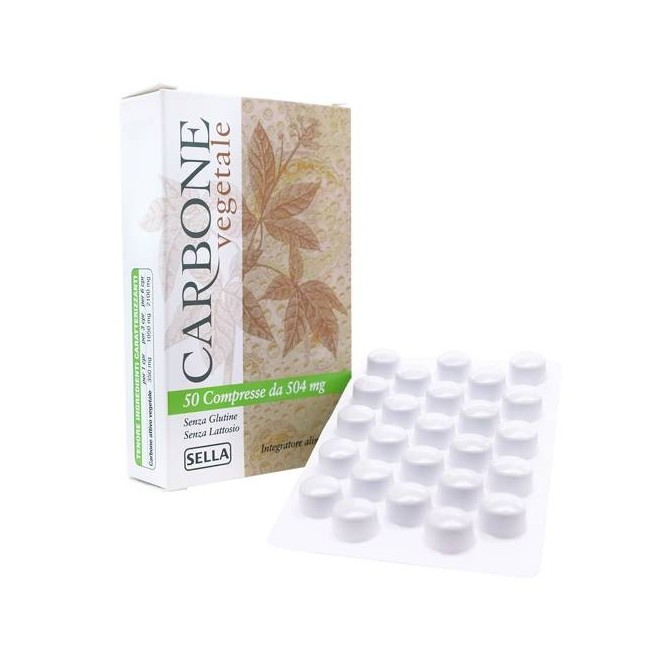 Carbone Vegetale 50 Compresse