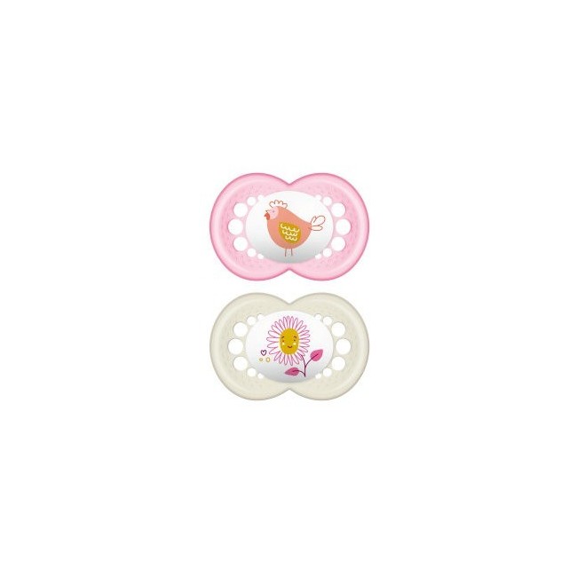 Mam Succhietto Original Night 16+ Silicone Femmina 2 Pezzi