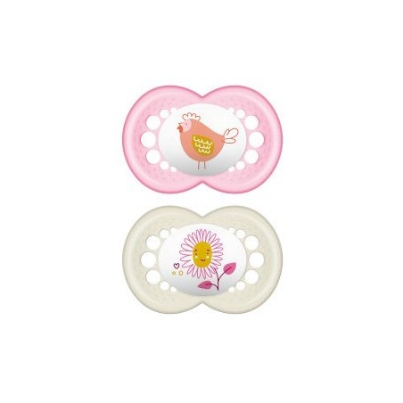 Mam Succhietto Original Night 16+ Silicone Femmina 2 Pezzi