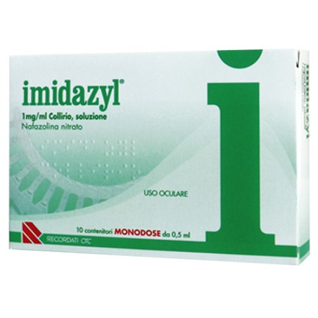 Imidazyl 10 Monodose Collirio 0,5 Ml 0,1% Imidazyl 10 Monodose Collirio 0,5 Ml 0,1%