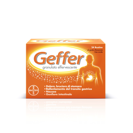 Geffer Soluzione Orale Granulari Effervescenti 24 Buste 5 G