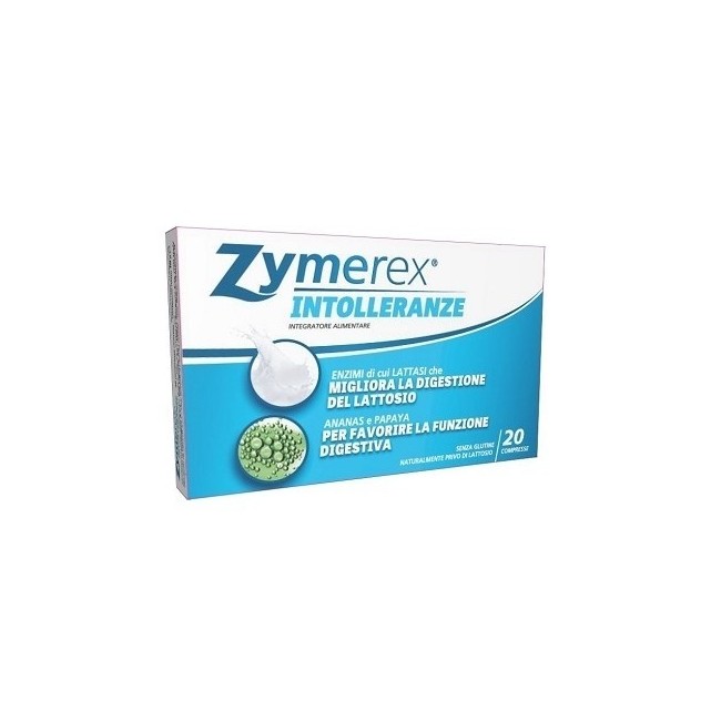 Zymerex Intolleranze Lattosio 20 Compresse Rivestite Zymerex Intolleranze Lattosio 20 Compresse Rivestite