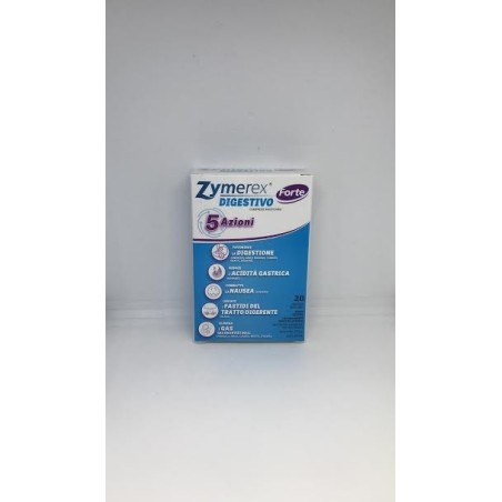 Zymerex Digestivo Forte 5 Azioni 20 Compresse Masticabili