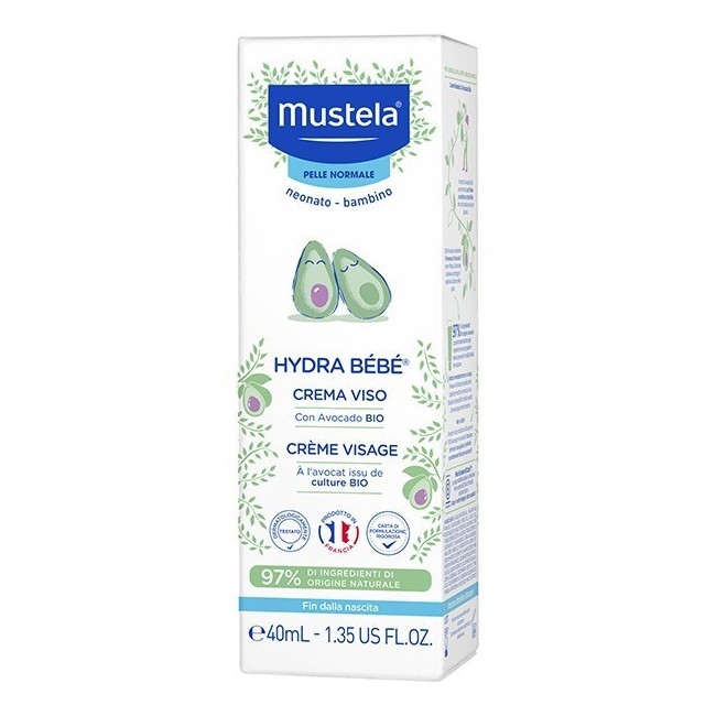 Mustela Hydra Baby Crema Viso 40 Ml