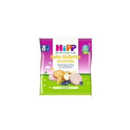 Hipp Baby Gallette Di Riso Al Mirtillo 30 G