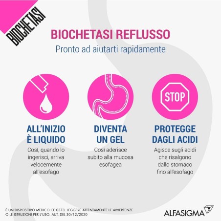 Biochetasi Reflusso 20 Stick Aroma Arancia Biochetasi Reflusso 20 Stick Aroma Arancia