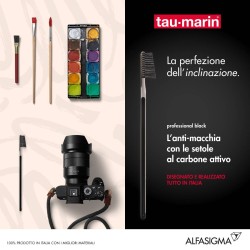 Taumarin Spazzolino Professional Black Con Antibatterico