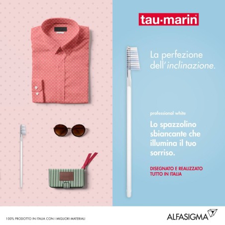 Taumarin Spazzolino Professional White Con Antibatterico Taumarin Spazzolino Professional White Con Antibatterico