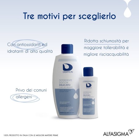Dermon Detergente Doccia Delicato Uso Frequente 100 Ml Dermon Detergente Doccia Delicato Uso Frequente 100 Ml