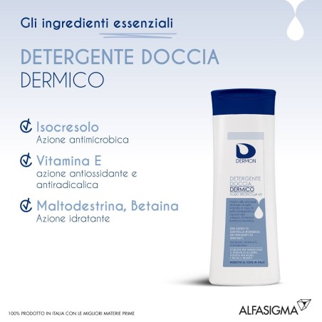 Dermon Detergente Doccia Dermico Ph 4,0 250 Ml Dermon Detergente Doccia Dermico Ph 4,0 250 Ml