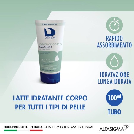 Dermon Idratante Corpo Leggero 100 Ml