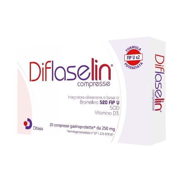 Diflaselin 20 Compresse Gastroprotette 250 Mg
