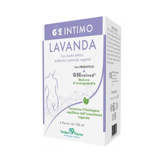 Gse Intimo Lavanda 4 Flaconi Da 100 Ml