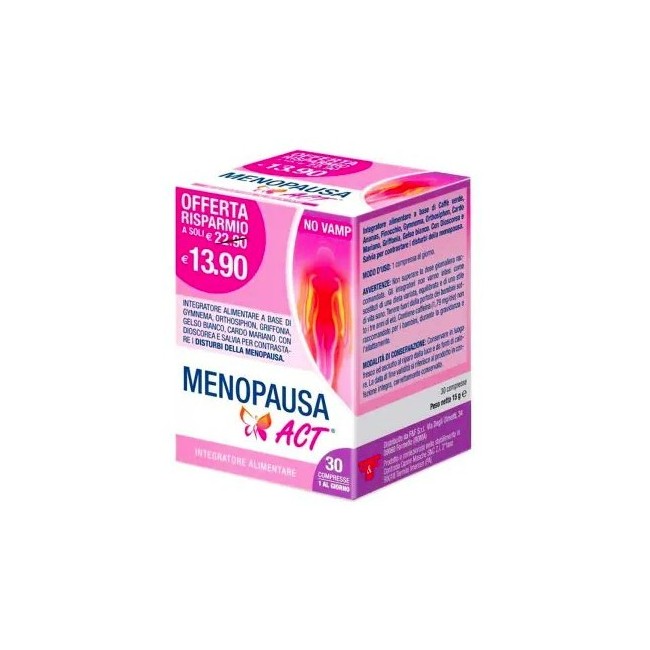 Menopausa Act 30 Compresse