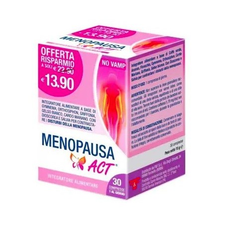 Menopausa Act 30 Compresse