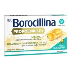Neoborocillina Propolmiele+ Miele/eucalipto 16 Pastiglie