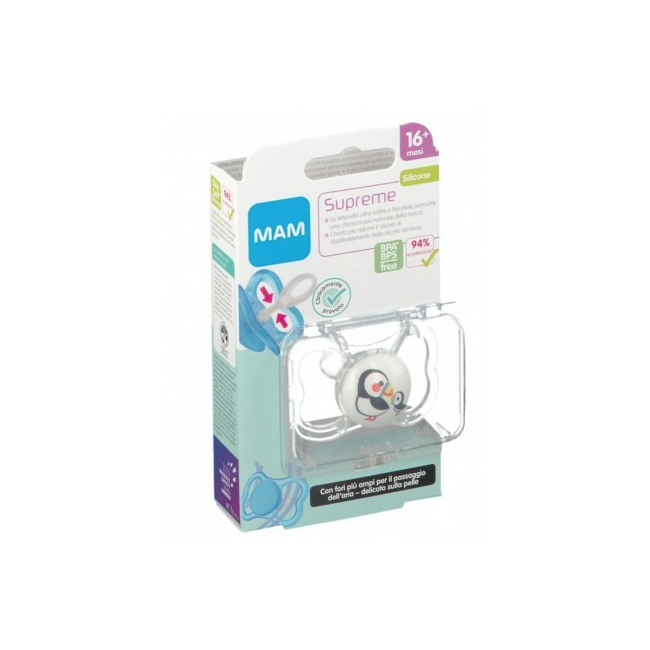 Mam Succhietto Supreme 16+ Silicone Single Box Neutro