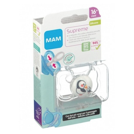 Mam Succhietto Supreme 16+ Silicone Single Box Neutro
