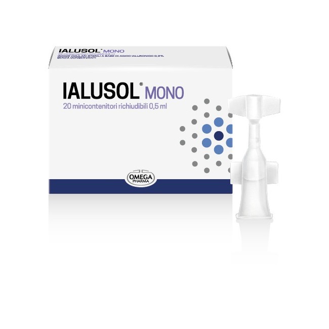 Ialusol Mono Gocce Oculari 20 Flaconcini 0,5 Ml Ialusol Mono Gocce Oculari 20 Flaconcini 0,5 Ml