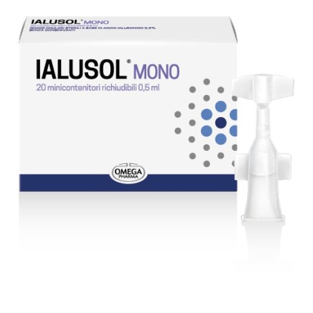 Ialusol Mono Gocce Oculari 20 Flaconcini 0,5 Ml