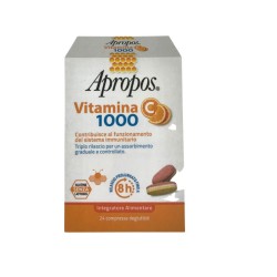 Apropos Vitamina C 1000 A Rilascio Prolungato 24 Compresse Deglutibili