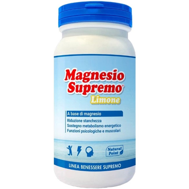 Magnesio Supremo Limone Polvere 150 G Magnesio Supremo Limone Polvere 150 G
