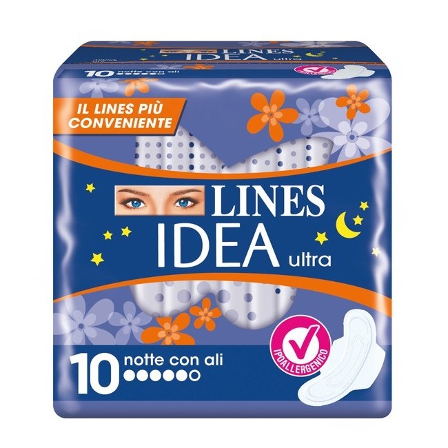Lines Idea Ultra Notte Ali 8 Pezzi Lines Idea Ultra Notte Ali 8 Pezzi