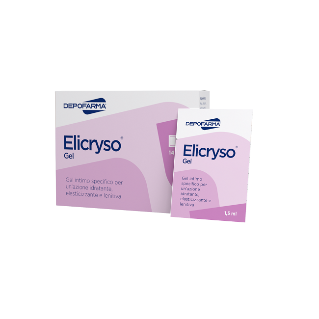Elicryso Gel Intimo Idratante Elasticizzante E Lenitivo 14 Bustine Da 1,5 Ml