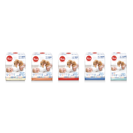 Trudi Baby Care Pannolino Bambini Junior 11/25 Kg 16 Pezzi Trudi Baby Care Pannolino Bambini Junior 11/25 Kg 16 Pezzi