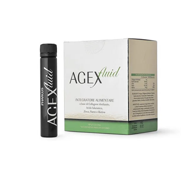 Agex Fluid Pharcos 15 Fiale Da 25 Ml Agex Fluid Pharcos 15 Fiale Da 25 Ml