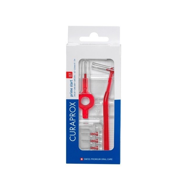 Curaprox Capsule 07 Scovolino Prime Start 07 Red 5 Pezzi