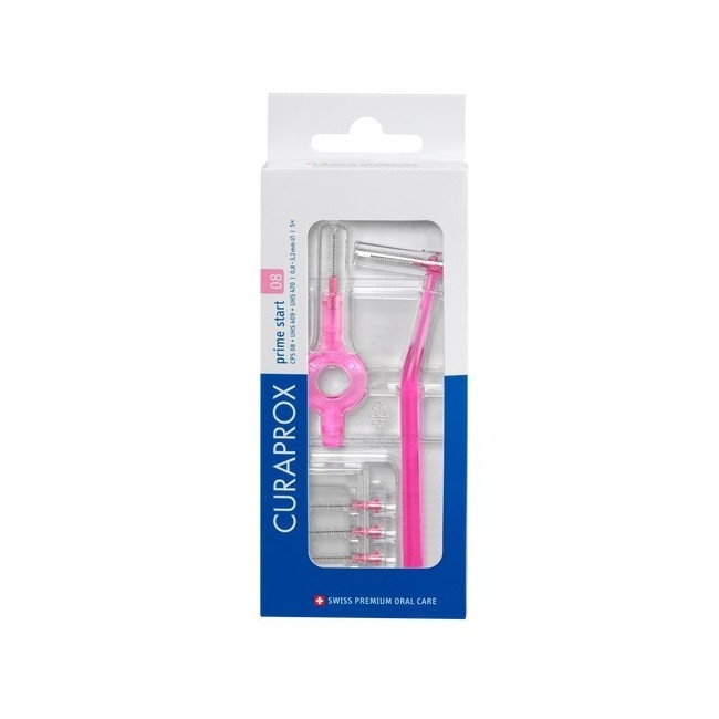 Curaprox Capsule 08 Scovolino Prime Start 08 Pink 5 Pezzi