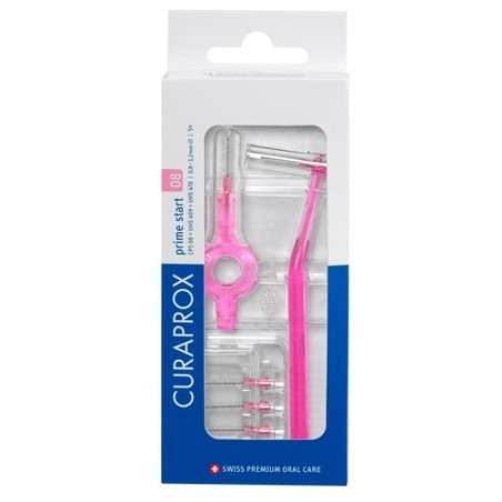 Curaprox Capsule 08 Scovolino Prime Start 08 Pink 5 Pezzi