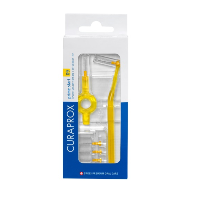 Curaprox Capsule 09 Scovolino Prime Start 09 Yellow 5 Pezzi