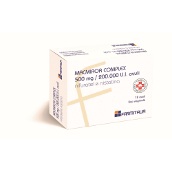 Macmiror Complex 12 Ovuli Vag 500 Mg + 200.000 Ui