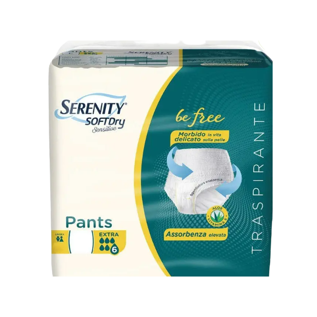 Serenity Pants Sd Sensitive Extra Xl 14 Pezzi