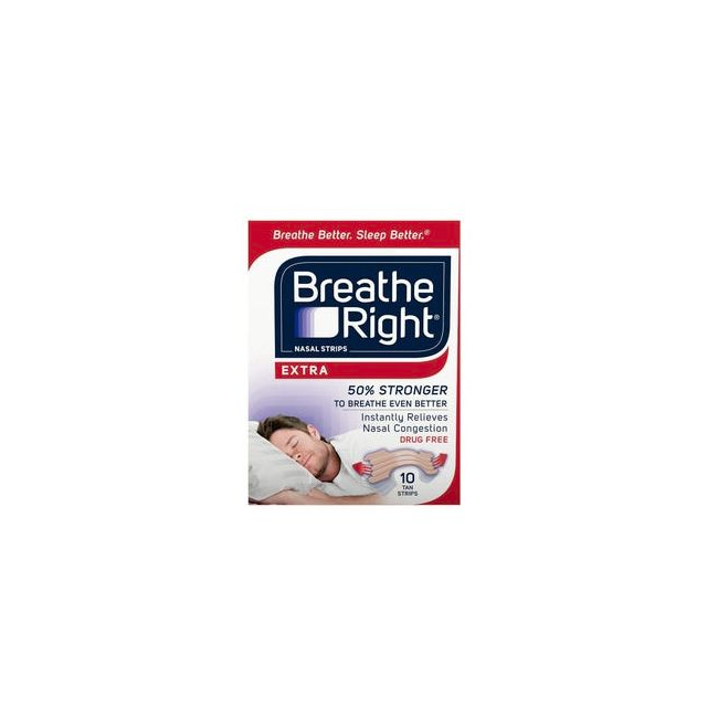 Cerotti Nasali Breathe Right Extra Forte 10 Pezzi