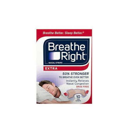 Cerotti Nasali Breathe Right Extra Forte 10 Pezzi