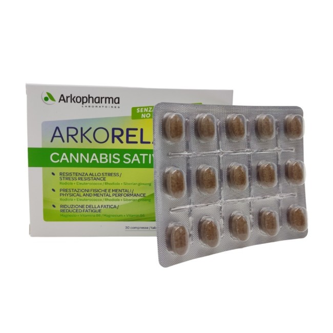 Arkorelax Cannabis Sativa 30 Compresse Arkorelax Cannabis Sativa 30 Compresse