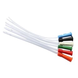 Catetere Vescicale 1 Via Per Cateterismo Intermittente Eruplast Plus Punta Nelaton 2 Fori Smussi Lunghezza 40 Cm Diametro Ch16 6