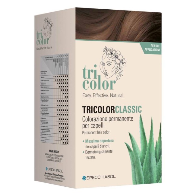 Tricolor Classic 4 Castano 2 Tubi 50 Ml + 2 Shaker 50 Ml + 4 Bustine 8 Ml
