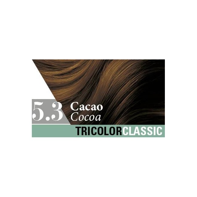 Tricolor Classic 5,3 Cacao 2 Tubi 50 Ml + 2 Shaker 50 Ml + 4 Bustine 8 Ml Tricolor Classic 5,3 Cacao 2 Tubi 50 Ml + 2 Shaker 50 Ml + 4 Bustine 8 Ml