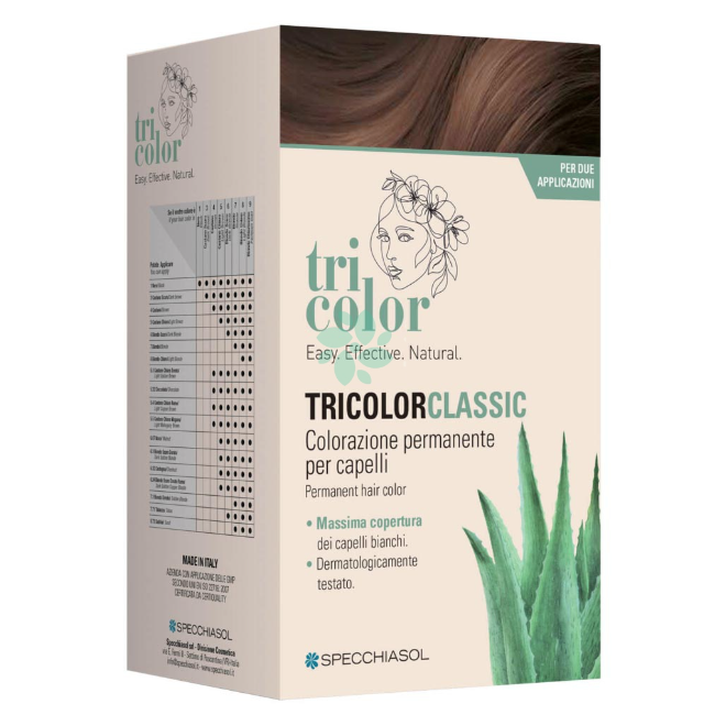 Tricolor Classic 5,32 Cioccolato 2 Tubi 50 Ml + 2 Shaker 50 Ml + 4 Bustine 8 Ml
