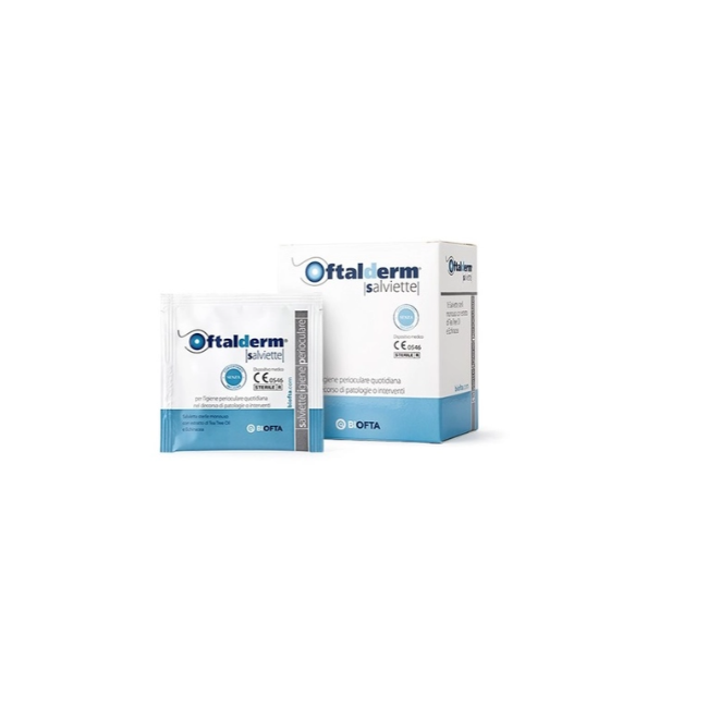 Oftalderm Salviette Sterili Monouso 16 Pezzi