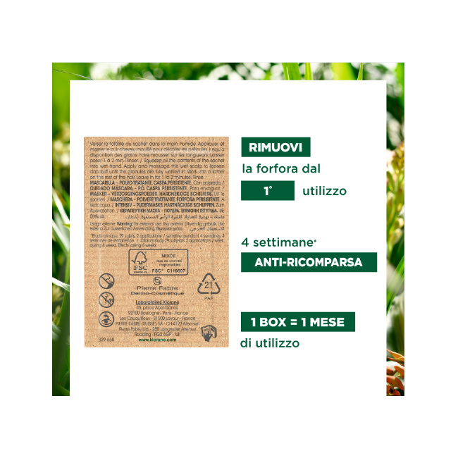 Klorane Shampoo Maschera 2in1 8 Bustine Da 3 G Klorane Shampoo Maschera 2in1 8 Bustine Da 3 G