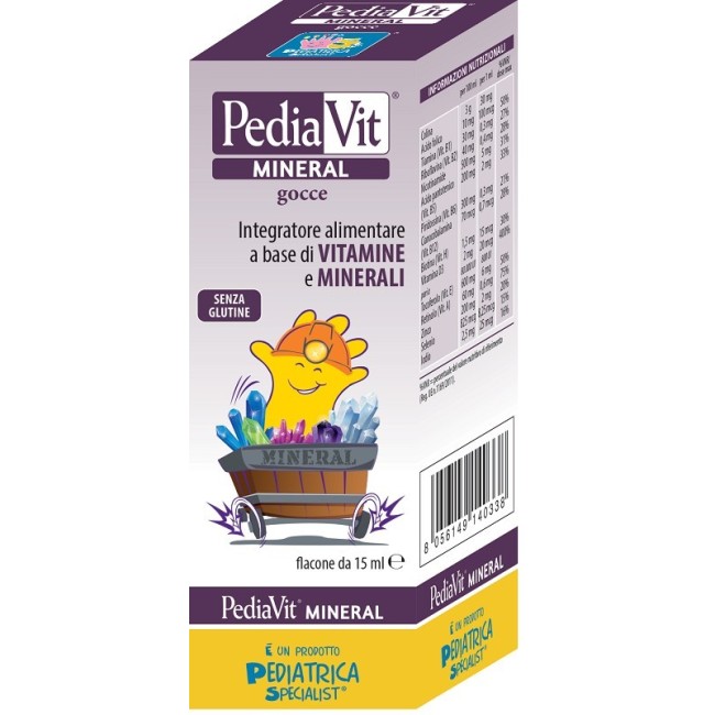 Pediavit Mineral Gocce 15 Ml Pediavit Mineral Gocce 15 Ml